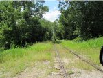 Cameron Lane Keokuk Junction Railway Crossing Looking South